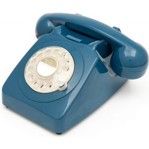GPO 746ROTARYPINK - Telefoon retro jaren ‘70, draaischijf, roze