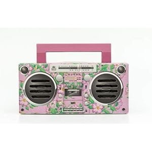 GPO BronxPink Draagbare Bluetooth Speaker - Jaren '80, Roze