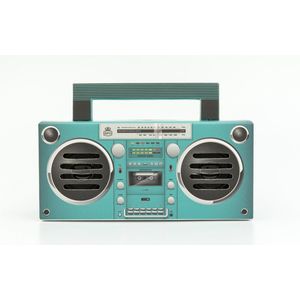 GPO Bronxaqua - Draagbare Bluetooth Speaker Bronx, Jaren '80, Aqua