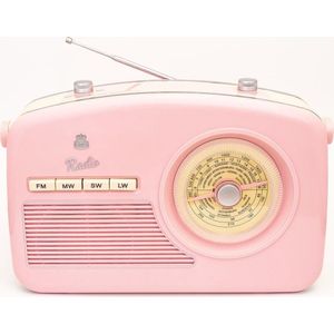 GPO - Rydellpin - Radio - Roze - FM/AM/LW/SW