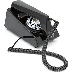 GPO GPOTRMB TRIM Telephone Desktop Push-Button Telephone (Black)