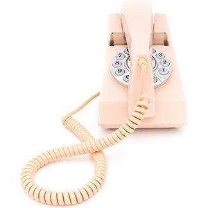 GPO 1960PUSHPIN - Telefoon Trim retro jaren ‘60, druktoetsen, roze