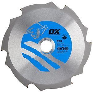 OX Tools OX-PCD-160/20 Fibre Cement Snijmes 4 Tanden-160/20 mm, OX, 1