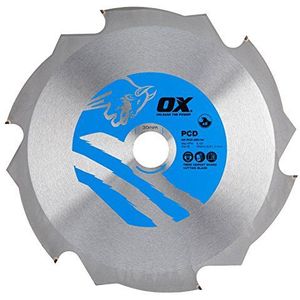 OX Tools OX-PCD-160/20 Fibre Cement Snijmes 4 Tanden-160/20 mm, OX, 1