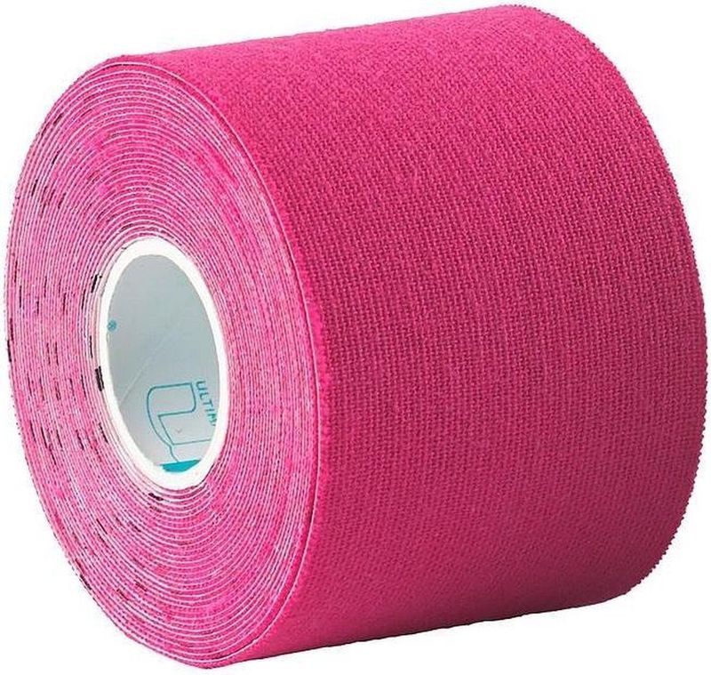 Ultimate Performance - Kinesiotape - Roze - Katoen - 5 m x 5 cm