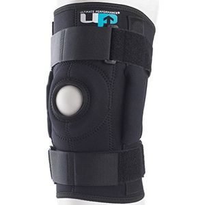 Ultimate Performance kniebrace met scharnieren, maat XXL, zwart