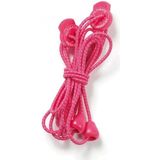 Ultieme - Elastische Veters - Hot Pink - 118 cm - Reflecterend