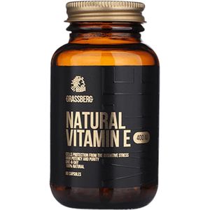 Natural Vitamin E 400IU (60 Caps) Unflavoured