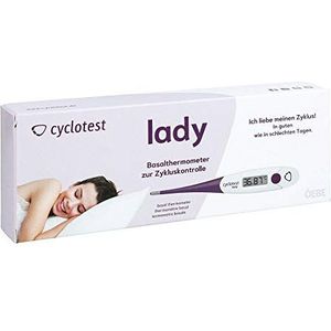 cyclotest 0620 Lady - Digitale basale thermometer voor cycluscontrole (import Duitsland)