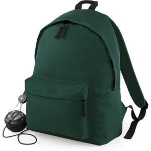 Original Fashion Backpack/Rugzak BagBase - 18 Liter Bottle Green
