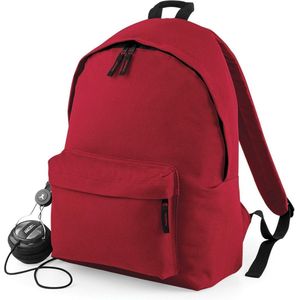 Original Fashion Backpack/Rugzak BagBase - 18 Liter Classic Red