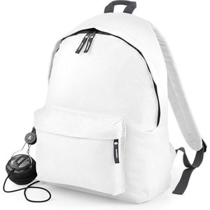 Original Fashion Backpack/Rugzak BagBase - 18 Liter White