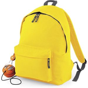 Original Fashion Backpack/Rugzak BagBase - 18 Liter Yellow