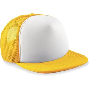 Beechfield Vintage Snapback Trucker Sunflower/White