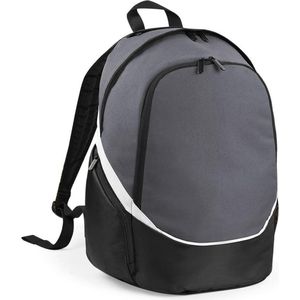 Quadra Pro Team Backpack QS255 Zwart Grijs Wit