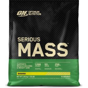 Optimum Nutrition Serious Mass - Banana - Mass Gainer - Weight Gainer - 5450 gram (16 servings)