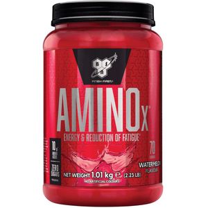 BSN Amino X – BCAA Poeder – Fruit Punch - Aminozuren Compleet - Suikervrij – 30 doseringen (435 gram)