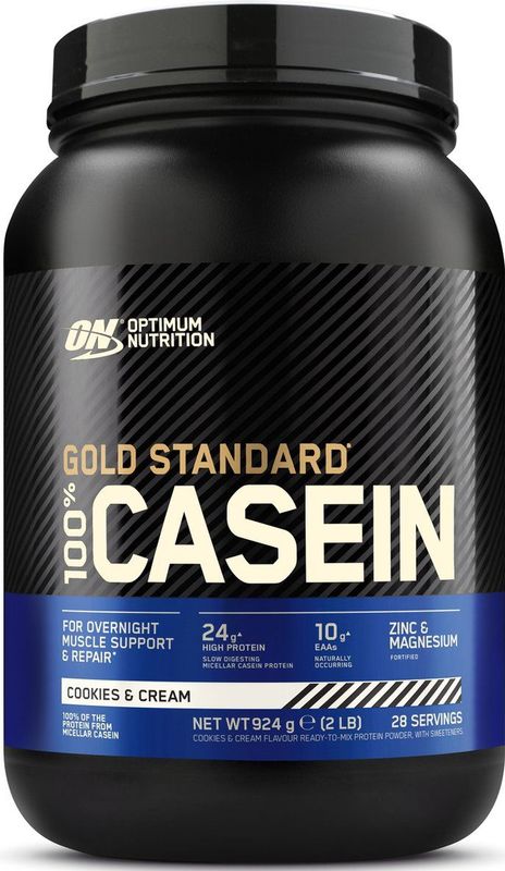 Optimum Nutrition - Gold Standard 100% Casein - Eiwitpoeder - Cookies & Cream - 924 gram