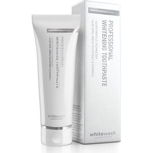 Whitewash Professional - Whitening Tandpasta - 125 ml - Zilverdeeltjes