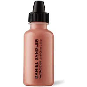 Daniel Sandler WATERCOLOUR VLOEIBARE ILLUMINATOR 'ROSE GLOW' 15ml - Vloeibare Shimmer Make-up, Highlighter - Olievrij, Lichtgewicht, Bouwbaar & Langdurig voor wangen, lippen en ogen