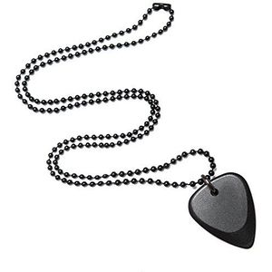 Timber Tones TTFTBK ""Fusion Necklace"", luxe plectrum/plectra zwart