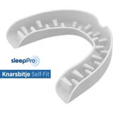 SleepPro Knarsbitje Self Fit | Unieke pasvorm | One Size Fits All | Hulp bij tandenknarsen