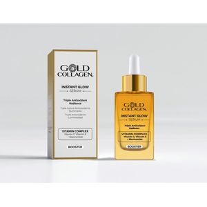 Gold Collagen - Instant Glow Serum - 30 ml - Antioxidanten