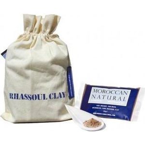 Organic Rhassoul Clay - Gezichts- en Lichaamsmasker - Natuurlijke Klei - 200g