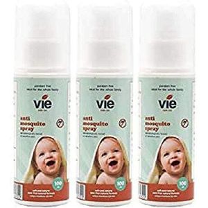 VIE VIE-MOSQSPRAYX3 Anti-Muggenspray 3-Delig