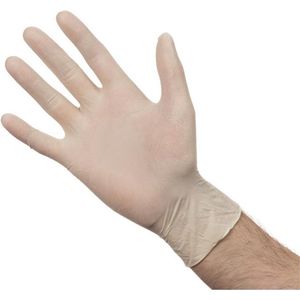 Unigloves - UCLPF1204 - Latex Handschoenen - Poedervrij - 100 Stuks