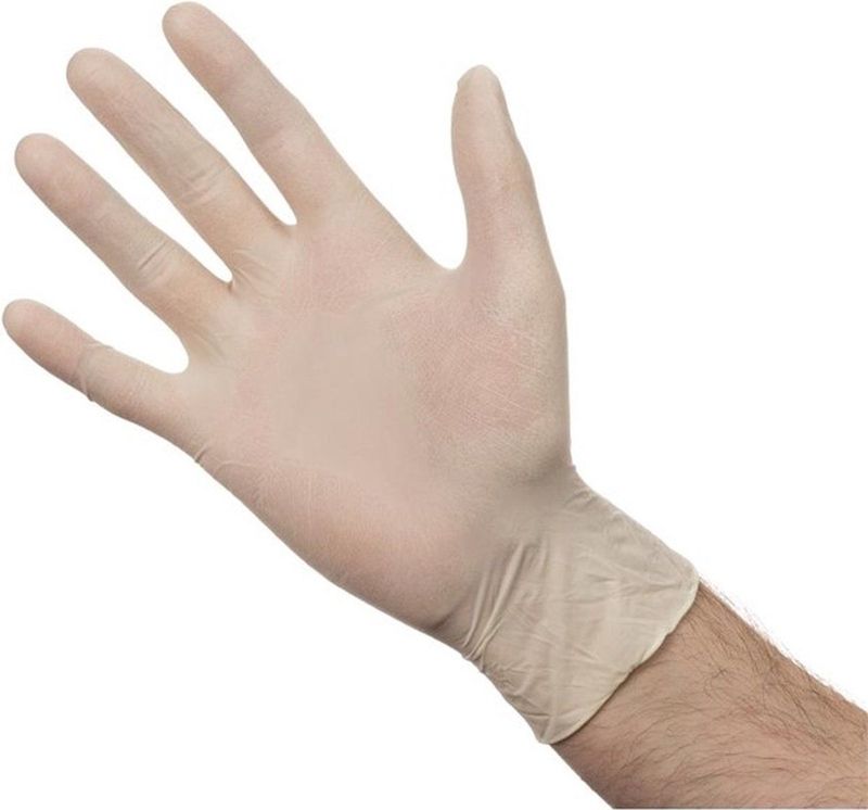 Unigloves - UCLPF1204 - Latex Handschoenen - Poedervrij - 100 Stuks