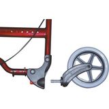 Drive Devilbiss Healthcare - Rollator en Rolstoel in 1 - Diamond Deluxe - Gebruikersgewicht tot 136 kg