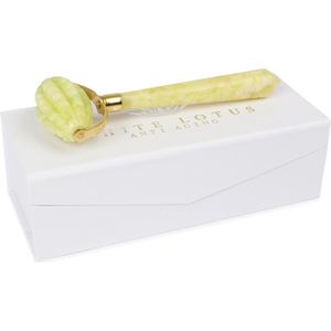 White Lotus Anti Aging Jade Roller Gezichtsmassage Roller - 100% jade kristal