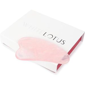 Gua Sha Rozenkwarts - White Lotus