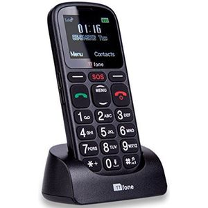 TTfone TT100 mobiele telefoon voor senioren met grote knop