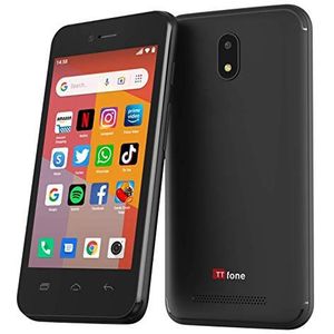 TTfone TT20 Smart 3G mobiele telefoon met Android GO - 8GB - Dual Sim - 4 inch touchscreen (met USB-kabel)