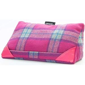 Craggi kussen voor iPad en tablet, tweed, roze
