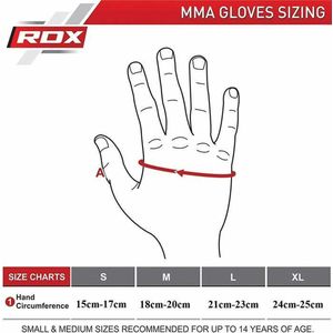 RDX Sports Grappling Gloves GGRF-12 diverse kleuren