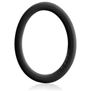 Nexus - Enduro - Rekbare Siliconen Cockring - Zwart
