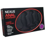 Nexus G-Play Trio - Buttplug set - Zwart