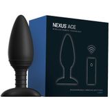 Nexus Ace Remote Control Vibrating buttplug - Zwart - Large