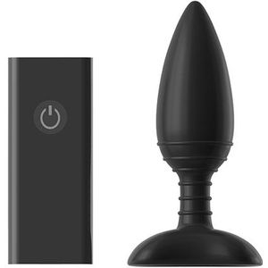 Nexus Ace Remote Control Vibrating buttplug - Zwart - Small