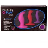 Nexus G-Play Trio - Buttplug set - Kleurrijk