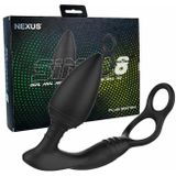 Nexus - Simul8 Plug Editie Vibrerende Dual Motor Anaal Penis & Bal Speeltje