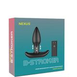 Nexus - B-Stroker Remote Control Unisex Massager with Unique Rimming Beads