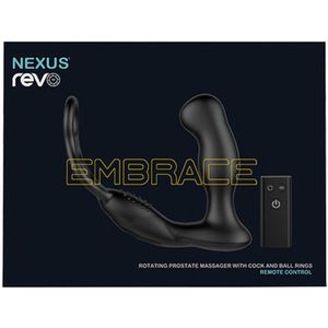 Nexus - Revo Embrace - Roterende Prostaat Massager - Zwart