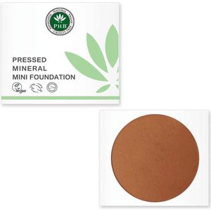PHB Ethical Beauty - Compact Poeder - Face Make-up - Pressed Mineral - Mini Foundation - SPF30 - Cocoa