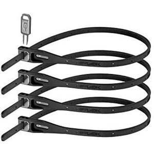 Hiplok - Z LOK - Multifunctionele Veiligheidsband - All Black - 4 Pack