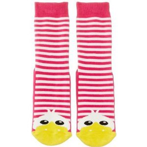 Country Kids Slipper Sock Dee Unisex Baby Sokken, Roze (Roze)