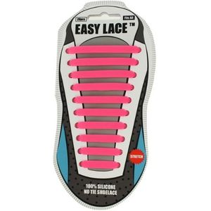 Easy Lace No Tie Shoelace Siliconen Veters - Pink